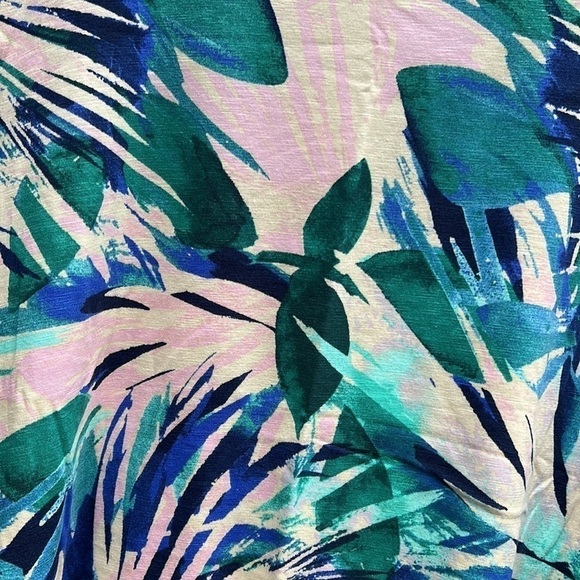 Torrid Vintage Tee- Super Soft Slub Palm Print 2 - Picture 5 of 11
